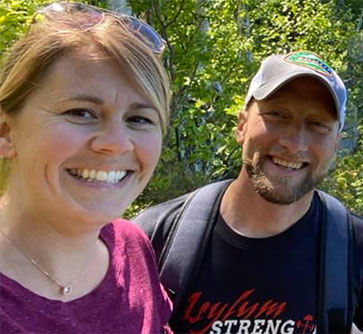 Danny and wife