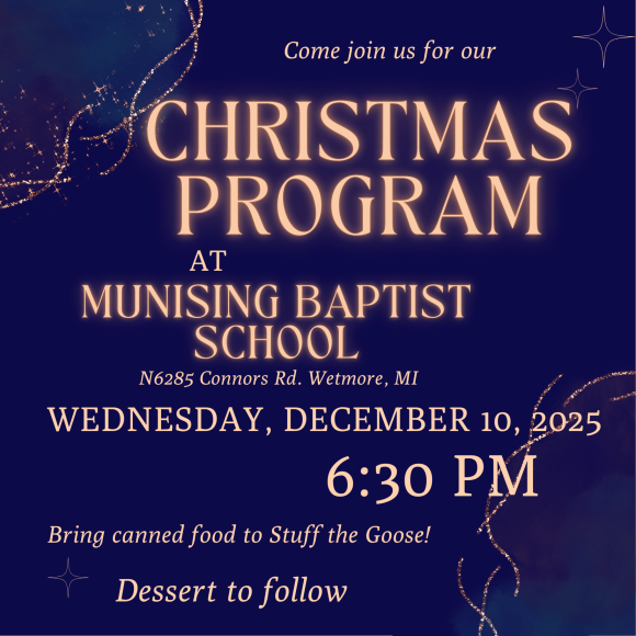 Christmas Program Invitation