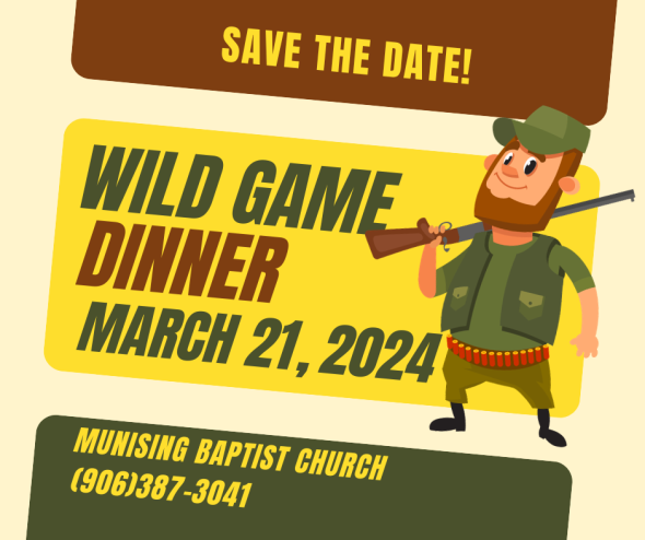Wild Game Dinner Save the Date